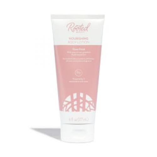 Rooted Beauty Nourishing Body Lotion, Rose Petal