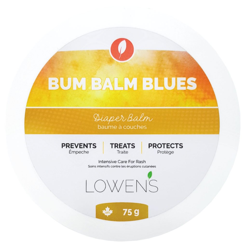 Lowen's Natural Skin Care Bum Balm Blues Diaper Balm
