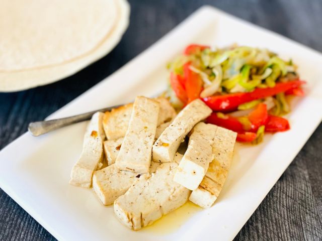 Tofu Fajitas