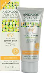 Product picture: Andalou Naturals All In One BB, (Untinted or Sheer Tint), SPF 30