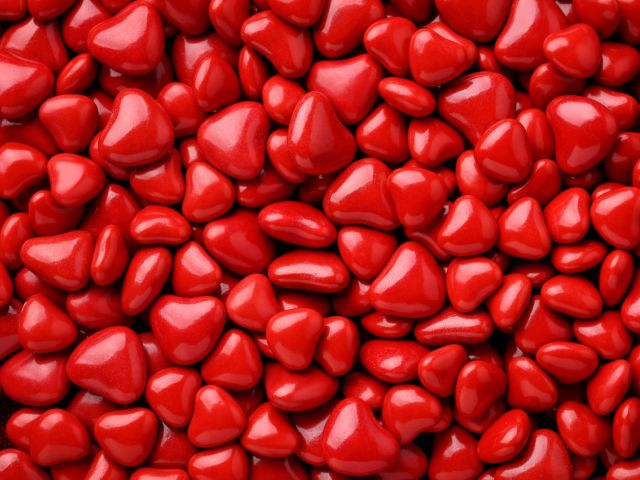 Valentines candy