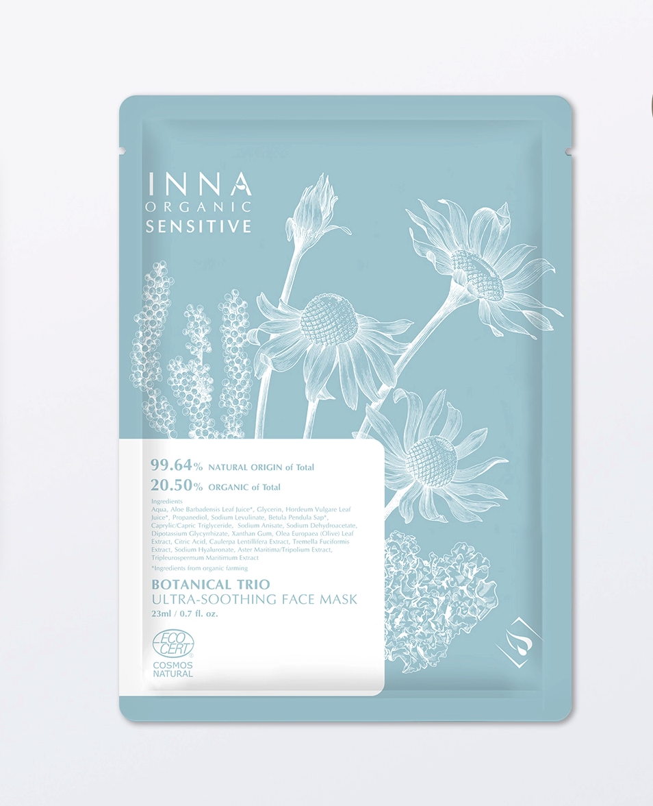 Inna Organic Botanical Trio Ultra-Soothing Face Mask  
